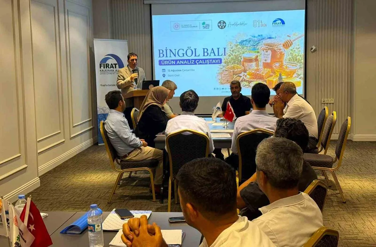 Bingöl Balı İçin Tarihi Adım: Ürün Analiz Çalıştayı Yapıldı!