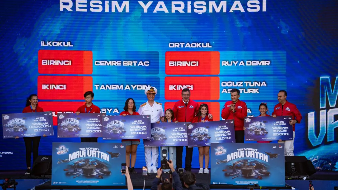 Mavi Vatan'ın Yeni Yıldızları TEKNOFEST'te Sahneye Çıktı!